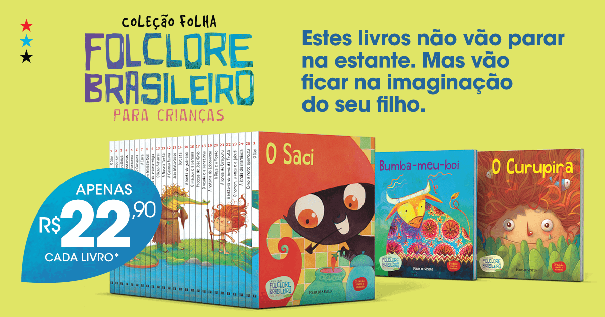 Coleção Folha Folclore Brasileiro para Crianças